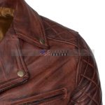 Brando Vintage Motorcycle Leather Jacket Now for Sale
