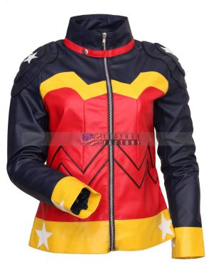 DC Comics Wonder Women Celebrity Leather Jacket