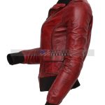 Designer Waxed Women Motorbike Leather Jacket Sale