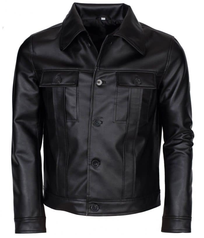 Elvis Presley Men Vintage Leather Jacket