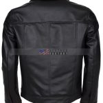 Elvis Presley Men Vintage Leather Jacket Free Shipping