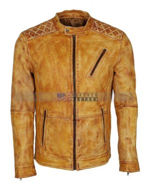Men's Designer Leather Jacket