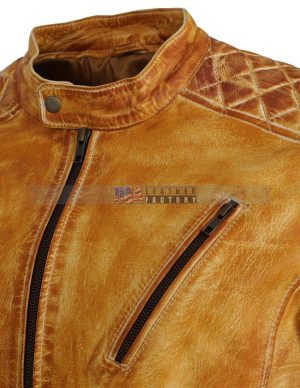 Men's Designer Leather Jacket