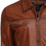 Simple-Brown-Waxed-Men-Leather-Jacket–hot-Sale-buy-now