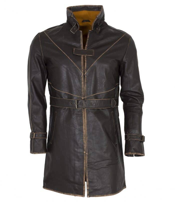 Watch Dogs Genuine Leather Coat