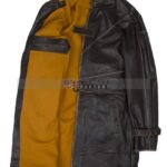 watch dogs aiden pearce leather coat costume Mens Jacket