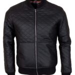 Men's Casual Square Deluxe leather jacket