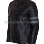 Black Biker Leather Jacket
