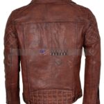 Brown Motorcycle Leather Jacket