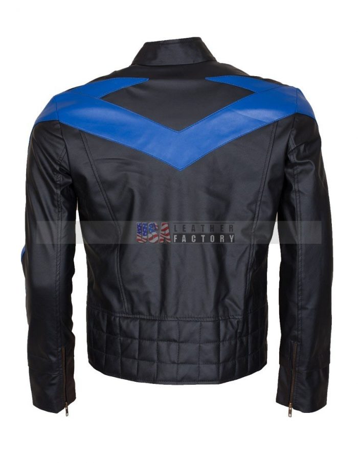 Dick Grayson Nightwing Leather Jacket Online Sale Buy Now in USA