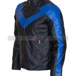 Dick Grayson Nightwing Leather Jacket Online Sale Free Shipping