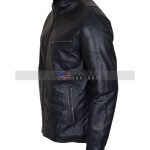 Fast and Furious 7 Vin Diesel Black Biker Leather Jacket Buy now