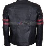 Fight Club Mayhem Black Slimfit Motorcycle Jacket Buy NOW