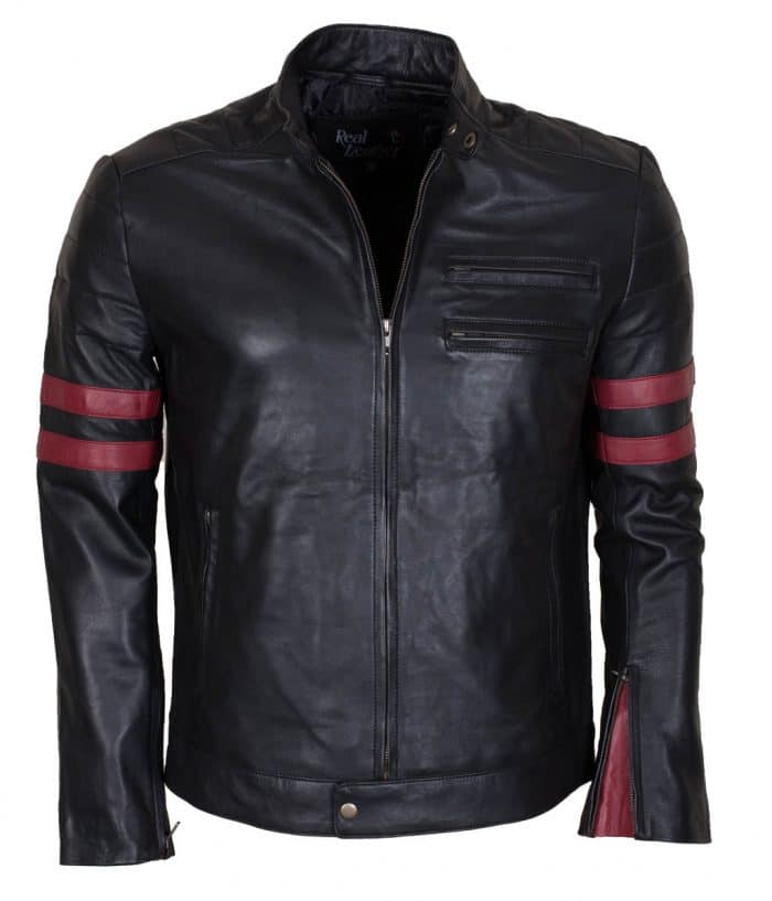 Mayhem Black Slim fit Motorcycle Jacket