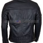 Men Brando Styled Black Biker Leather Jacket Sale online