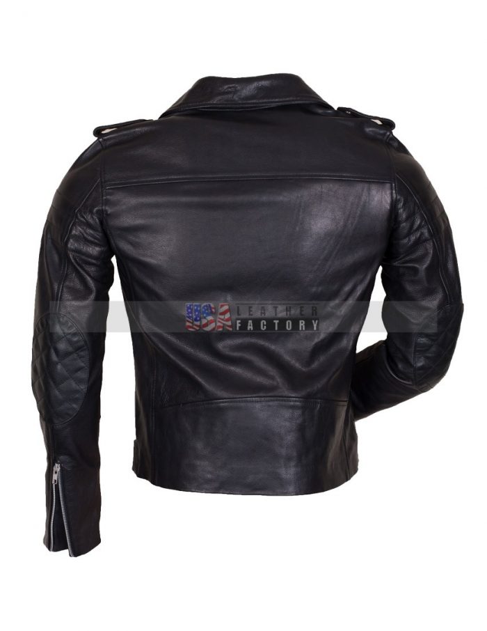 Men's Black Motorcycle Jacket