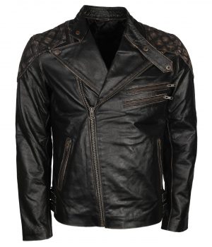 Bikers Skull Leather Jacket
