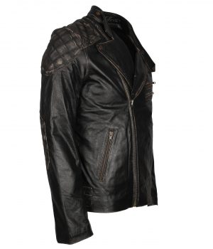 Bikers Skull Leather Jacket