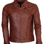 Wolverine Brown Leather Jacket