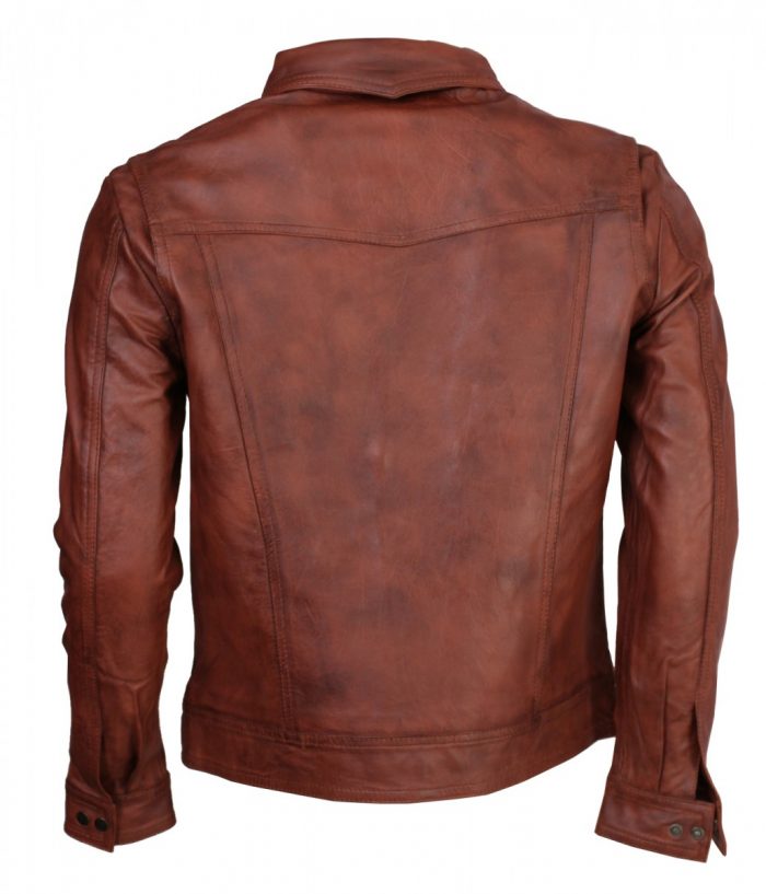 Wolverine Brown Leather Jacket