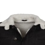 Black Bane Leather Coat
