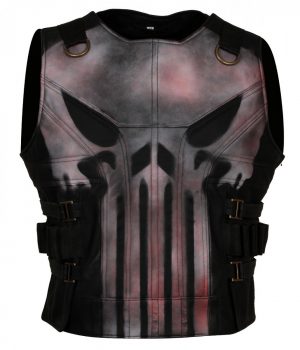 Punisher Season 2 Leather Vest