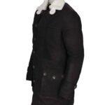 Black Bane Leather Coat