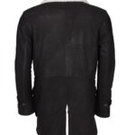 Black Bane Leather Coat