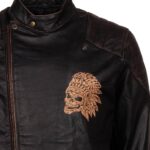 Apache Black Biker Jacket