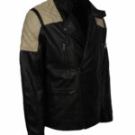 Inferno Black Mens Leather Jacket