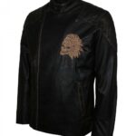 Apache Black Biker Jacket