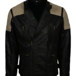 Inferno Black Mens Leather Jacket