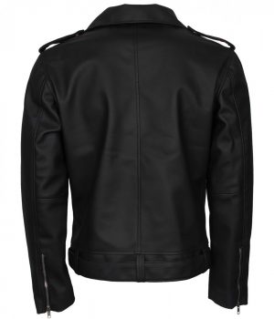 Negan Brando Leather Jacket For Mens - Image 5