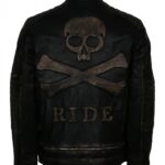 Mens Skull Leather Jacket