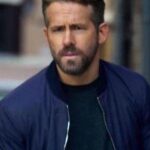 6 Underground One Blue Bomber Ryan Reynolds Jacket - Image 2