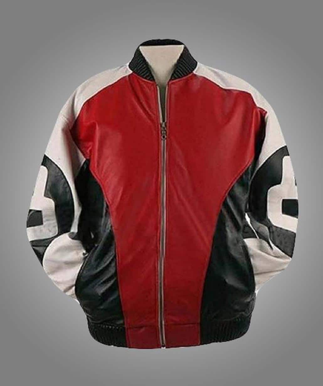 8-Ball-Red-Black-and-White-Leather-Jacket-Sale