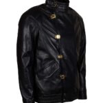 Akira Kaneda Shantro Black Leather Jacket - Image 3