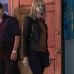 American Gigolo 2022 Michelle Stratton Black Leather Jacket - Image 3