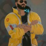 Cyberpunk 2077 David Martinez Yellow Jacket Costume - Image 1