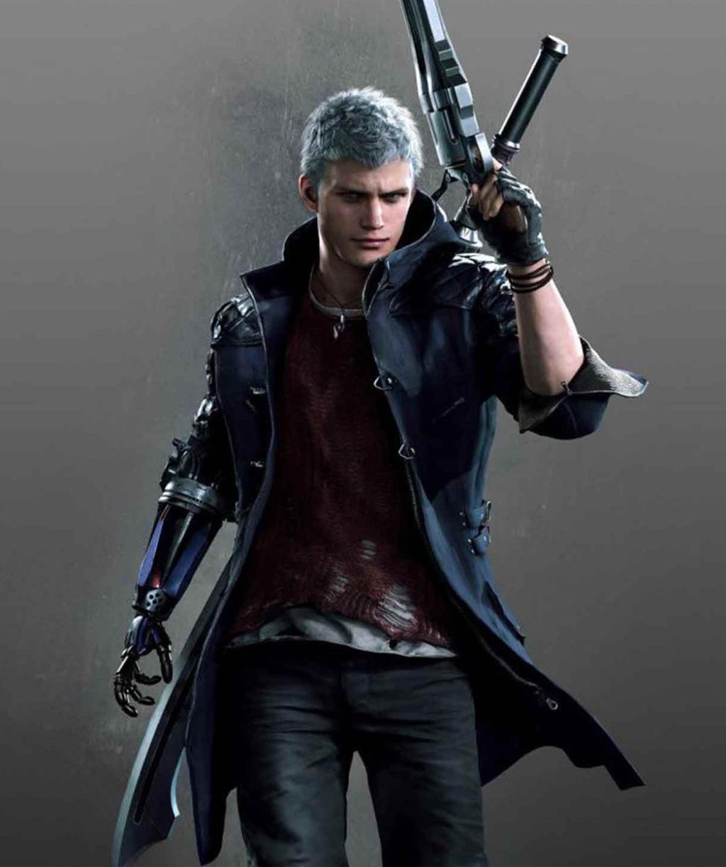 New hot!! Devil May Cry Dante DMC 5 Cosplay Costume Jacket coat