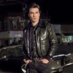 Damon-Salvatore-Black-Fur-Collar-Bomber-Leather-Jacket