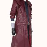 Devil May Cry 5 Son of Sparda Brown Dante Leather Coat - Image 3