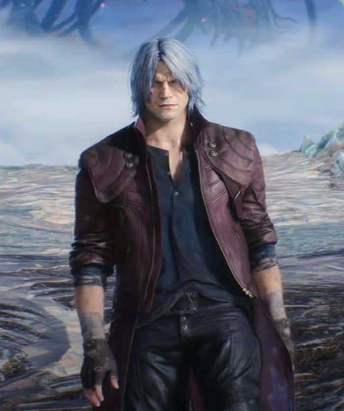 New hot!! Devil May Cry Dante DMC 5 Cosplay Costume Jacket coat