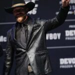 Donald-Cerrone-Python-Snake-Black-Leather-Jacket-Coat