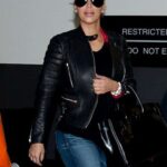 Kim Kardashian Black Leather Jacket - Image 3