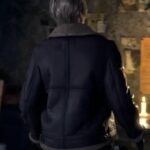 Resident Evil 4 Remake Leon Kennedy Bomber Leather Jacket - Image 5