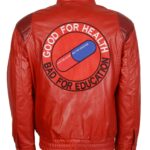 Red Akira Kaneda Jacket Good For Health Bad For Education