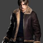 Resident-Evil-4-Remake-Leon-Kennedy-Bomber-Leather-Jacket
