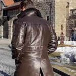 Tristan Tate Top G Brown Fur Collar Leather Coat - Image 2