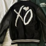 XO The Weekend Black Varsity Jacket - Image 6